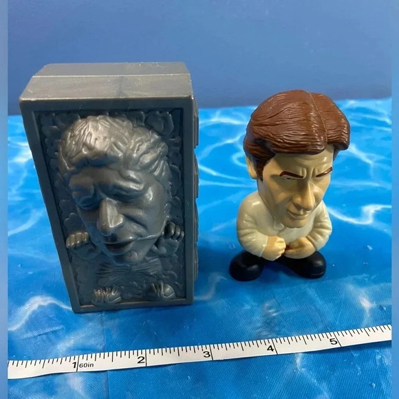 Star Wars - Han Solo in Carbonate - Burger King 2005 Toy - Picture 3 of 8